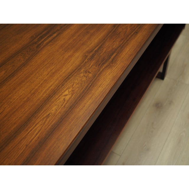 Danish Rosewood Desk Torben Valeur & Henning Jensen for Dyrlund, 1960s For Sale - Image 9 of 14
