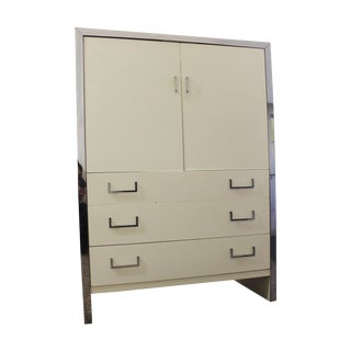 Mid Century Modern Paul Evans-Style Tall Chest For Sale