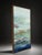 Contemporary Large Blue Green Textured Abstract Oil Painting For Sale - Image 3 of 5