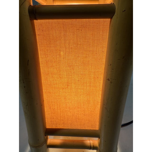 Rattan Table Lamp, 1970s For Sale - Image 10 of 16