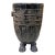 Vintage/Antique Hand-Carved Wood Vessel: Nupe People of Nigeria For Sale