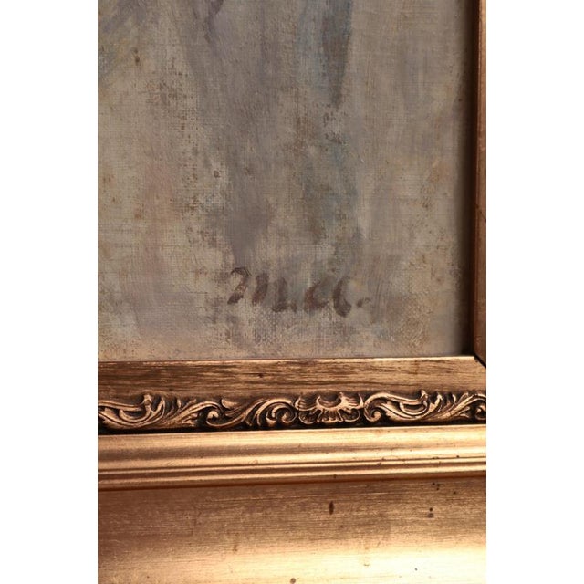 Textile Michael Ancher, Portrait of a Man with Beard, 1890s, 1890s, Oil Painting on Canvas, Framed For Sale - Image 7 of 12