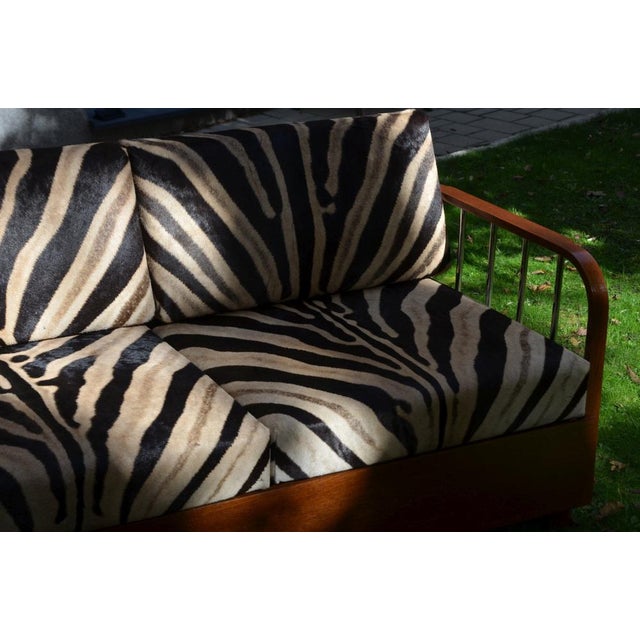 Lounger Sofa H-215 by Jindrich Halabala for Up Zavody, 1930s For Sale - Image 6 of 15