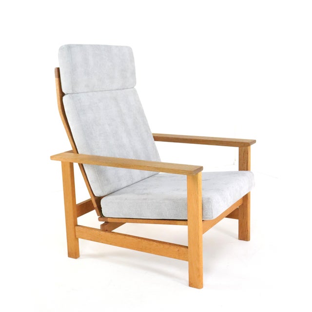 Wood Vintage Armchair by Søren Holst for Frederica Stolefabrik, 1960s For Sale - Image 7 of 12