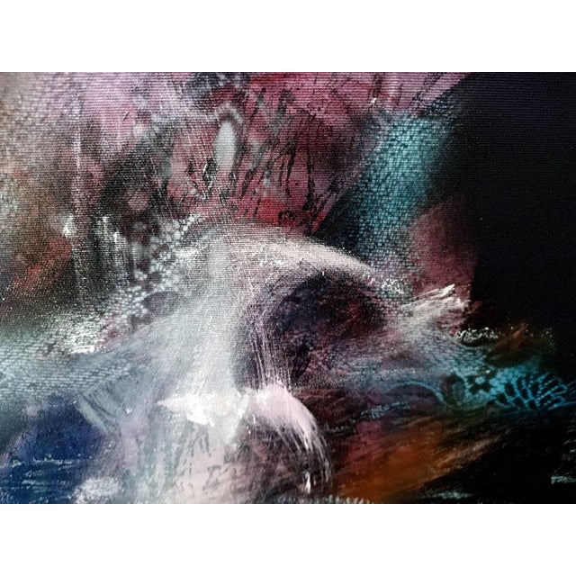 Ovidiu Kloska, The Light That Remembers Everything, Framed Mixed on Canvas For Sale - Image 9 of 10