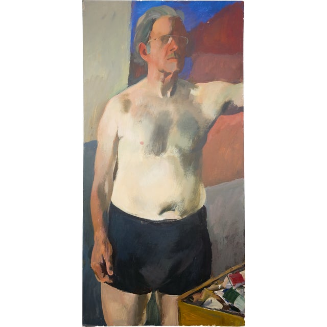 Serge Hollerbach Self-portrait Serge Hollerbach, c. 1979 In this self-portrait, Serge Hollerbach presents himself with...