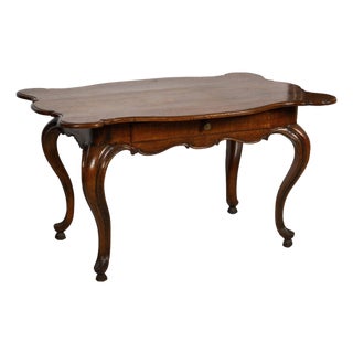 Antique French Country Rustic Writing Table Desk For Sale