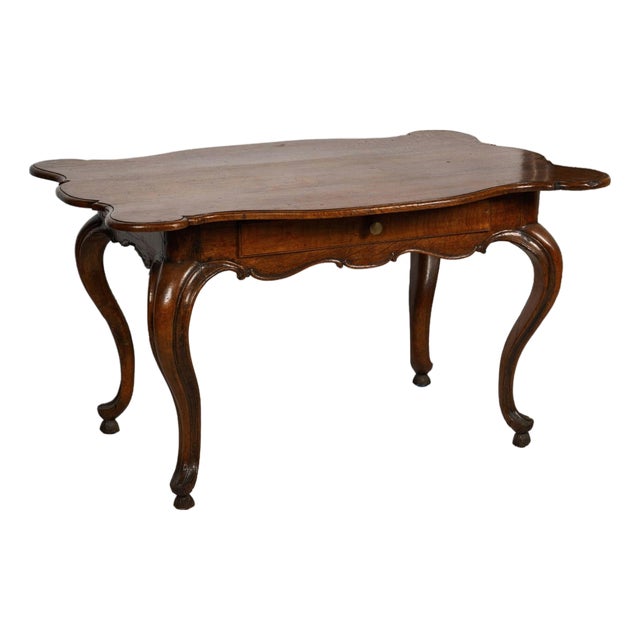 Antique French Country Rustic Writing Table Desk For Sale