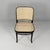 Beige Italian Modern Chair in Straw and Black Wood, 1980s For Sale - Image 8 of 11