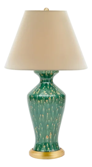 Bunny Williams Home Lagoon Lamp, Green
