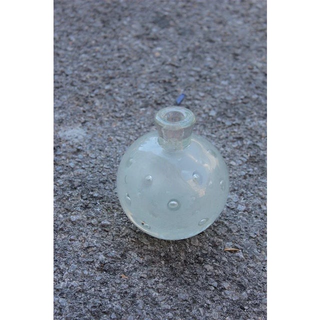 Mid-Century Modern Small Round Murano Glass Vase from Barovier & Toso, 1950s For Sale - Image 3 of 8
