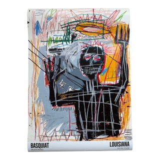 Jean Michel Basquiat (1960–1988), Furious Man, 1982, Original Exhibition Poster For Sale