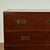 Wood Vintage Campaign Style Chest of Drawers by Baker For Sale - Image 7 of 18