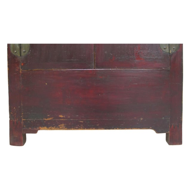 Brown Antique Open-Shelf Display Cabinet For Sale - Image 8 of 17