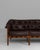 1960s Danish Mid-Century Modern Sofa Attributed to Ellekær & Norell for Coja Chocolate Brown For Sale - Image 17 of 18
