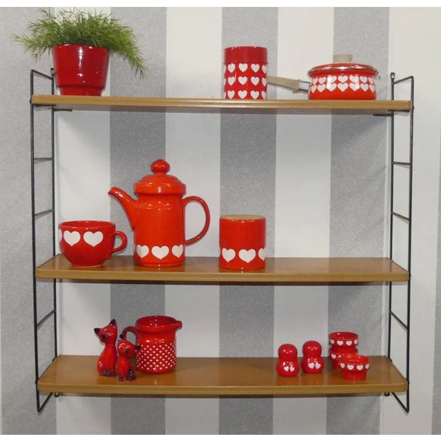 Metal Vintage String Shelf, 1960s For Sale - Image 7 of 12