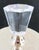 1990s Art Deco Style 4-Tiered Crystal Rods and Chrome Table Lamps - a Pair For Sale - Image 16 of 18