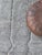 Gray Gray Moroccan Rug Handmade Rug - 8.9 X 5.9 Ft For Sale - Image 8 of 8