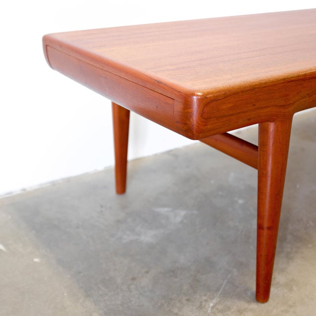 CFC Silkeborg Teak Coffee Table W/ Drawers, Designed by Johannes Andersen For Sale - Image 10 of 18