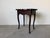French Antique French Style Mahogany One-Drawer Side Table With Serpentine Scalloped Top For Sale - Image 3 of 12