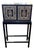 19th Century Italian Ebonized Cabinet With Inlaid Fitted Interior For Sale