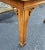 Stickley Chippendale Walnut and Tempered Ogee Cut Edge Glass Top Coffee Table For Sale - Image 12 of 12