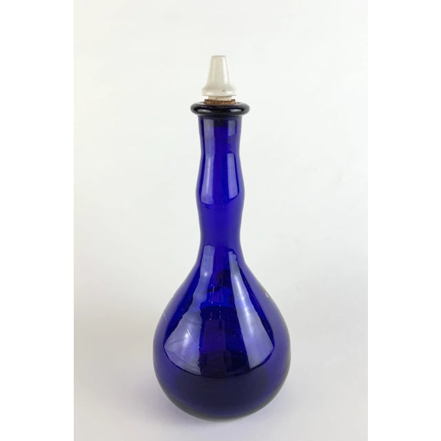Victorian Late 19th Century Mary Gregory Glass Bottle For Sale - Image 3 of 13
