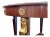 “Neoclassical Empire Style Mahogany Round Center Table With Gilt Bronze Figural Mounts” For Sale