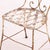 Metal 1950s French Iron Garden Chairs - Set of 4 For Sale - Image 7 of 7