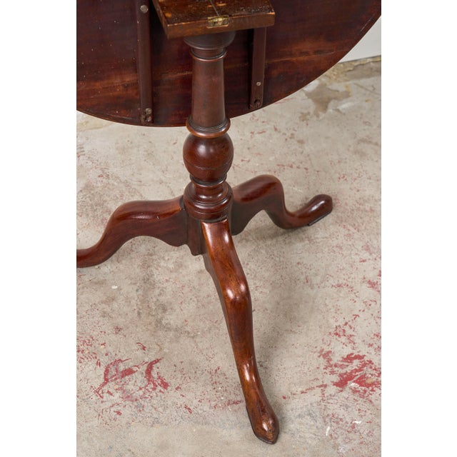 Brown Exceptional 18th Century Mahogany Lap Table For Sale - Image 8 of 8