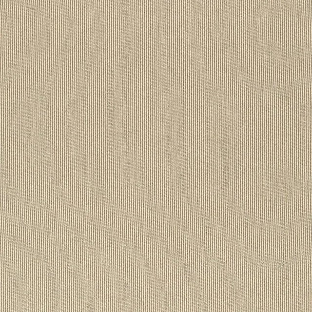 Schumacher Stillwater Linen Stripe Fabric in Chanterelle For Sale