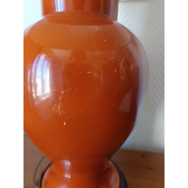 Porcelain Lamp by Mergey for Limoges, 1960s For Sale - Image 11 of 12