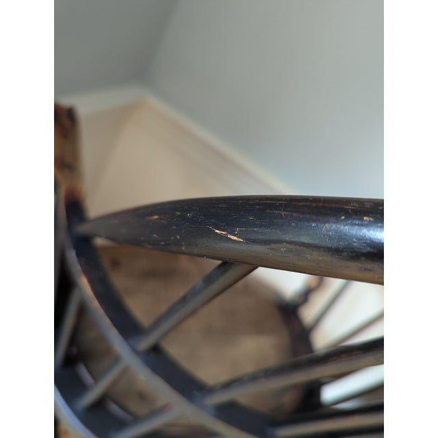 1990s Jeff Koopus Windsor Armchair For Sale - Image 12 of 12