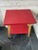 Wood Mid-Century Modern Red Rolling Bar Cart, 1960s For Sale - Image 7 of 8