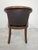 Interwar Wooden Office Chair in Natural Leather, 1890s For Sale - Image 10 of 15