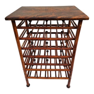 Antique Stick and Ball Music Magazine Rack For Sale