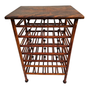 Antique Stick and Ball Music Magazine Rack