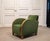 We are pleased to present this elegant 1930s Swedish armchair, For RoseMarie, combining a sculptural Art Deco form with...