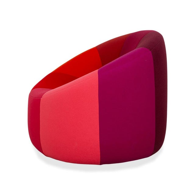 Pumpkin Fabric Chair in Red by Pierre Paulin for Ligne Roset For Sale - Image 13 of 14