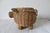Late 20th Century Vintage Wicker Pig Planter Basket For Sale - Image 5 of 7