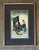 This is a 19th-century antique Chinese export gouache painting on rice paper depicting a Qing dynasty court scene with an...