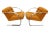 1970s Vintage Brueton Arc Cantilever Lounge Chairs by Charles Gibilterra - a Pair For Sale - Image 5 of 12