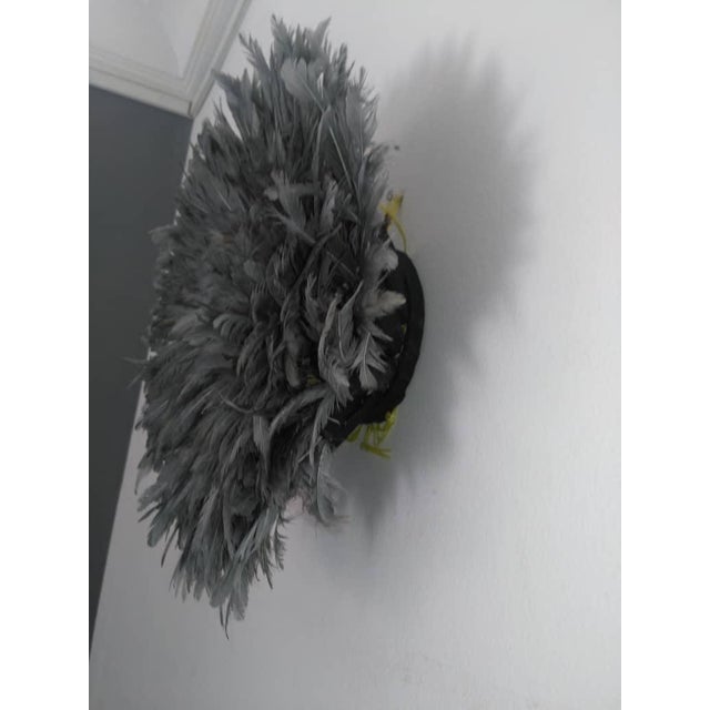 Early 21st Century Juju Hat Gray of 20" - 50 Cm For Sale - Image 5 of 6