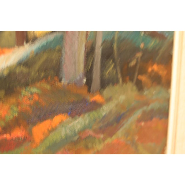 Frans Berg, Pine Forest, 1950s, Oil on Canvas, Framed For Sale - Image 6 of 18