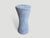 2010s Andrianna Shamaris Hourglass Bleached Teak Wood Side Table or Stool For Sale - Image 5 of 6