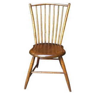 Vintage Rod Back Windsor Chair For Sale