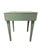 Charming primitive farmhouse table finished in a soft sage green with lightly distressed edges that reveal the natural...