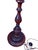 Aqua Vintage Floor Lamp with Murano Glass Roses, Italy, 1960s For Sale - Image 8 of 18