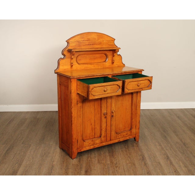19th Century Antique Pine Jelly Cupboard Cabinet For Sale - Image 5 of 18