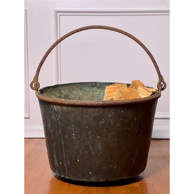 19th Century Large Pennsylvania Copper Apple Butter Cauldron For Sale - Image 14 of 15